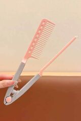 Pembe Renk Fön Aparat Tarak