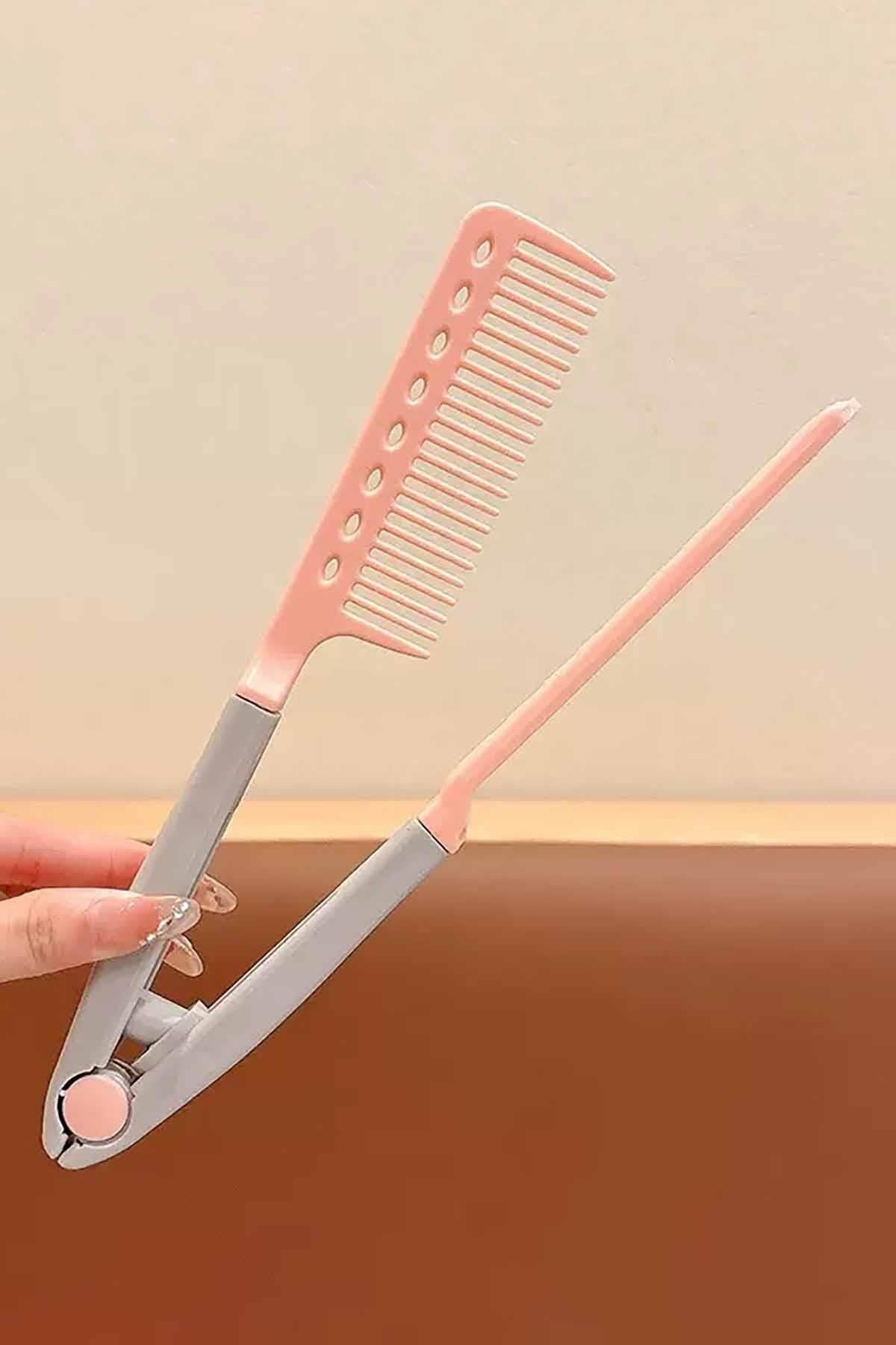 Pembe Renk Fön Aparat Tarak