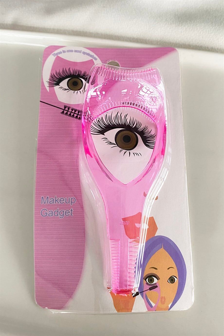 Alt ve Üst Kirpik Rimel Sürme Aparatı