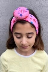 3'lü Pembe Renk Saç Bandı (Set)