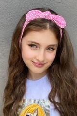 3'lü Pembe Renk Çocuk Saç Bandı Set