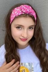 3'lü Pembe Renk Çocuk Saç Bandı Set