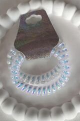 İkili Helezon Hologramlı Lastik Toka Hologram